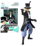 BANDAI Anime Heroes | One Piece Figures Sabo Action Figure | 17cm Articulated Sabo Anime Figure With Extra Accessories One Piece Action Figures Pirate Toys Range | Perfect Anime Gift