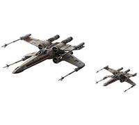 BANDAI BAN210522 Red Squadron X-Wing Starfighter Star Wars Plastic Model Kit, Multicolor, S
