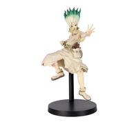 Banpresto Dr. Stone Stone World Senku Ishigami Ii Figure 15 Cm Beige