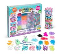 Bandai Beadmoji Deluxe Kit | Bracelet Maker with Unique Messaging Beads | Fun and Trendy Themes | Rubber Bands and Beadmoji Beads for Creative Accessories | Craft Kit for Boys and Girls