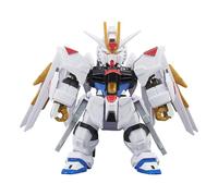 BANDAI Blockcross Mighty Strike Freedom Gundam Buildable Action Block Figure, Snap Fit Anime Figure