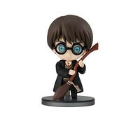Bandai Chibi Masters Harry Potter Figure | 8cm Harry Potter Doll Holding Broom | Magical Collectables For Adults And Kids