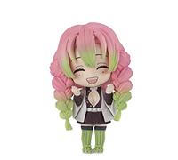 Bandai Chibi Masters Mitsuri Kanroji Demon Slayer Figure | 8cm Mitsuri Anime Figure From Demon Slayer Anime And Manga | Collectable Merch Figures Make Great Anime Gifts | Bandai Figurines,Pink