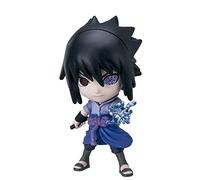 Bandai Chibi Masters Sasuke Uchiha Figure | 8cm Action Pose Mini Figurine In Window Box | Collectable Naruto Toy Makes Great Anime Gift