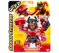 Bandai CO42796 Heroes by GOO JIT Zu Action Figure, Discover the New Smash Strikers Horror Bull Figure, Kneading and Stretch Figure, Multi-Colour