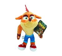 Bandai Crash Bandicoot Plush Toy | 15cm Crash Bandicoot Soft Toy Collectible | Plushie Girls And Boys Toys For Video Game Fans | Collectable Cuddly Toys For Boys And Girls Great Crash Bandicoot Gifts