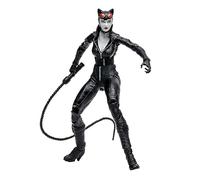 BANDAI DC GAMING BUILD-A 7IN FIGURES WV1 - ARKHAM CITY B&W VARIANT - CATWOMAN (B&W)(GOLDLABEL)