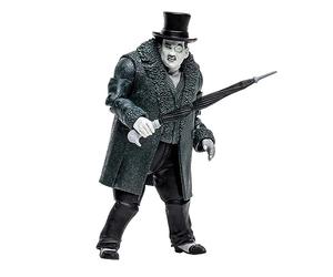 BANDAI DC GAMING BUILD-A 7IN FIGURES WV1 - ARKHAM CITY B&W VARIANT - THE PENGUIN (B&W)(GOLDLABEL)