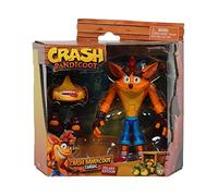 Bandai Deluxe Edition Crash Bandicoot Action Figure | 16.5cm Toy With 16 Points Of Articulation And Accessories Collectable Figures For A Merchandise Collection (HE21521)
