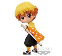Banpresto Demon Slayer Kimetsu no Yaiba Q Posket Mini Figure Zenitsu Agatsuma Ver. A 14 cm