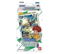 Bandai 185549 DIGIMON CARD GAME - STARTER DECK 04 GIGA GREEN Chromes, Trading Accessories, Multicolored