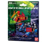 Digimon Bandai Hermit In The Jungle And Nu Metal Empire DIM Cards DIM Card Expansions For The Vital Bracelet| Raise New Electronic Pets With These Vital Bracelet Cards