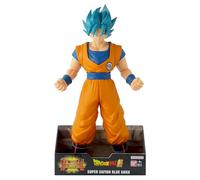 BANDAI Dragon Ball Colossal Warriors Super Saiyan Blue Goku Figure | 30cm Large Scale Action Figure with Articulation | Dragon Ball Super Collectible Toy for Fans & Display