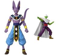 BANDAI Dragon Ball Dragon Stars Figures Beerus V2 Action Figure | 17cm Articulated Figure & Piccolo Action Figure