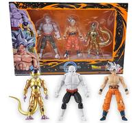 BANDAI Dragon Ball Evolve 3-Pack - Jiren vs Goku vs Frieza Figures