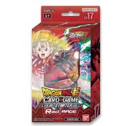 BANDAI | Dragon Ball Super CG: Zenkai Series Starter Deck (SD17) - Red Rage | Card Game | Ages 6+ | 1 Player