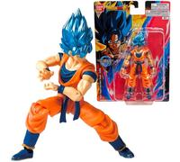 BANDAI Dragon Ball Super Evolve 5″ Action Figure - Super Saiyan Blue Goku Authentic, Fully Articulated Anime Collectible