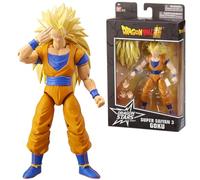 Bandai Dragon Stars Figures Super Saiyan 3 Goku | Dragon Ball Super Goku Action Figure | 17cm Articulated Dragon Ball Figure | Bandai Dragon Stars Anime Figures Goku Toy | Anime Gifts And Anime Merch