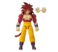 Bandai Dragon Stars SS4 Goku Action Figure - 17cm Super Saiyan 4 Goku from Dragon Ball Daima - Fully Articulated Anime Figure - Dragon Ball Action Figure for Kids and Collectors - Bandai Anime Toys