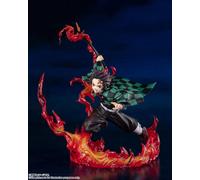 Bandai Tamashii Nations Tamashi - Demon Slayer - Tanjiro Kamado Total Concentration Breathing, Spirits FiguartsZERO, Multicolor, 61513-8