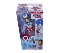 BANDAI Flying Heroes Electronic Flying Toy with its Launcher, Sonic The Hedgehog, Multi-Colour, CO08133
