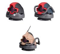 BANDAI Full set 3 pcs Mobile Suit Gundam Exceed Model Dom Head Figure Gashapon