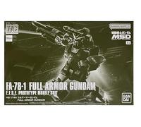 BANDAI Gundam The Origin HG 1/144 FA-78-1 Full ARMER Gundam E.F.S.F. PROTOYEPE Mobile Suit Fron Mobile Suit Gundam' MSD (Mobile Suit Discovery) (Japan Import)