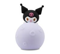 BANDAI Hello Kitty & Friends Little Moon Light - Kuromi Night Lamp, 11cm | Officially Licensed Sanrio Merchandise, Collect All 5 Figures, 11cm