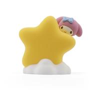 BANDAI Hello Kitty & Friends Star Light - My Melody Touch Night Lamp for Kids Age 3+ | 9cm Kawaii Collectable for a Childs or Fans Bedroom | Official Sanrio Gift | Collect All 6 Cute Characters