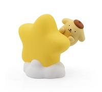 BANDAI Hello Kitty & Friends Star Light - Pompompurin Touch Night Lamp for Kids Age 3+ | 9cm Kawaii Collectable for a Childs or Fans Bedroom | Official Sanrio Gift | Collect All 6 Cute Characters
