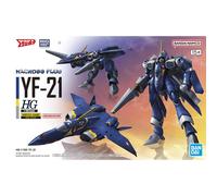Bandai HG 1/100 Macross PLUS YF-21 Plastic Model Kit (5066280)