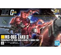 Bandai Plastic Model Kit - Mobile Suit Gundam MS-06S Char's Zaku II - HGUC 1/144 (#234)