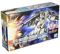 Bandai Hobby 1/144 HGUC RX-0 Unicorn Gundam Unicorn Mode Model Kit Figure | Gundam Unicorn - Gunpla Model Kit - Easy Snap-Fit Assembly - Official Gunpla Hobby Kit