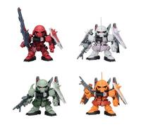 Bandai Hobby BB Senshi Gundam ZGMF ZAKU Series Set