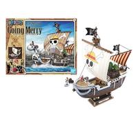 BANDAI SPIRITS One Piece Going Merry (28cm Long), Boat Model, Blue, Orange, One Size