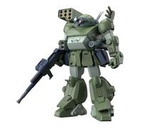 Bandai Hobby HG Scopedog Turbo Custom - Model Kit High Grade - Plastic Model Kit of Armored Trooper VOTOMS - 1/20 Scale - Articulated Action Figure with Heavy Weapons - Simple Construction