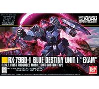 Bandai Hobby HGUC 1/144 Blue Destiny Unit1 Exam Ms Gundam: The Blue Destiny Model Kit Figure