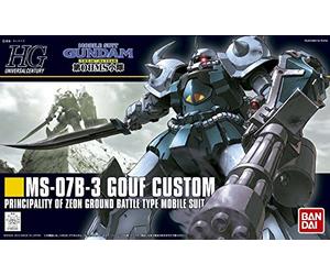 Bandai Hobby HGUC #117 MS-06b Gouf Custom Model Kit (1/144 Scale)