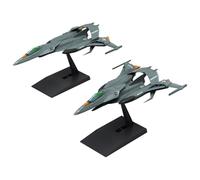 BANDAI Hobby Mecha Colle DX BE Forever Yamato: Rebel 3199 - Type 5 Experimental Space Heavy Strike Fighter Cosmo Python Set