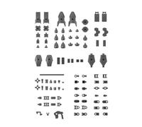 Bandai Hobby - Missions 30 Minute - #28 Option Parts Set 15 (Multi Vernier/Multi-Seal) 30 MM 1/144 Model Kit