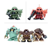 Bandai Hobby - Mobile Suit Gundam - BB Senshi Mobile Suit Gundam Principality of Zeon Mobile Suit Set SD Model Kit