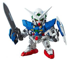 Bandai Hobby SD EX-Standard Gundam Exia Action Figure, Multi-Colored, 8" (BAN202753)