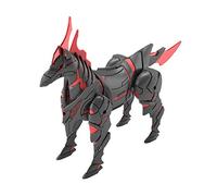 Bandai Hobby - SD Gundam World Heroes - War Horse, Bandai Spirits Model Kit, Black