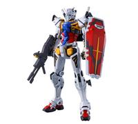 Bandai Hobby White Gundam 1/144 HG Model Kit | Hiper New Sculpture Bazooka Shield with Double Mounting Option, Snap Fit No Glue