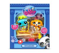 Bandai Littlest Pet Shop Petfluencer Sunset Pals - 2 Mini Pets, 4 Accessories