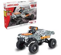 BANDAI Meccano 4x4 Racing Vehicles 10-in-1 Construction Set 10 Models - 225 Pieces, Tools, Instructions - Activity Kit Car Model Race Truck Racing Vehicles - Toy from 8 Years - APM11115