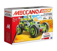 BANDAI - Meccano Junior My Car with Pull-Back Motor - Construction Set 138 Pieces, Pull-Back Motor, Tools, Instructions - Activity Kit Car Assembly - Toy for Ages 8 and Up - APM19102