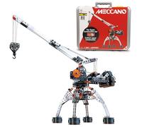 BANDAI Meccano Super Construction 11 in 1 - Construction Case | Kit 638 parts, engine, tools and instructions, 11 models vehicles and machines, from 10 years - APM11107