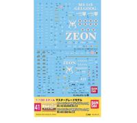BANDAI MG Gunpla 41 Zaku II/Gelgoog Gundam Decal Sheet 57503