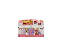BANDAI Millie and Friends Mouse in The House CO07707 Pack of 5 Figures Toys, Collectible Toys, Imaginative Play, for Kids Ages 3 to 7